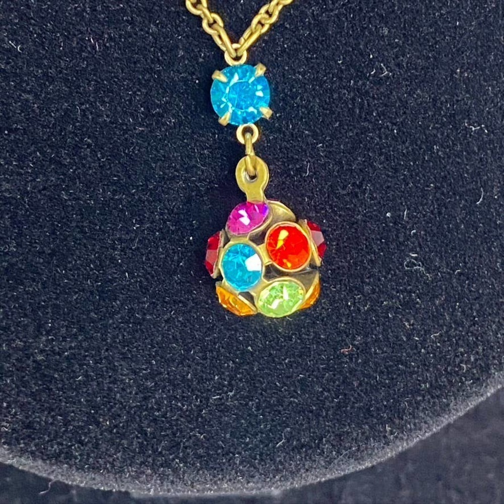 Michal Negrin disco ball necklace